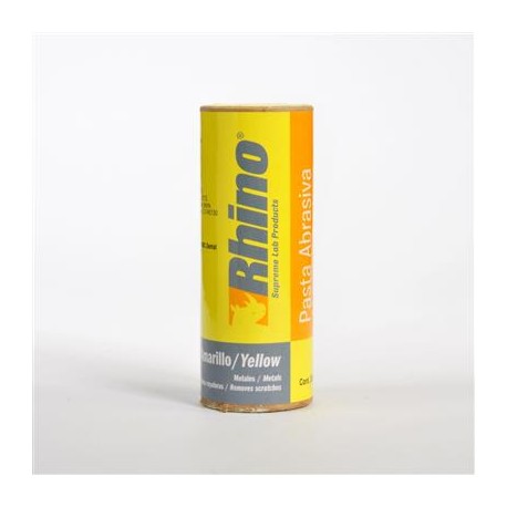 PASTA PULIMENTO RHINO AMARILLO 250GMS
