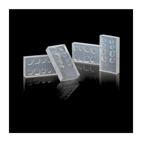 MOLDE DE SILICON PARA CARILLAS POSTERIOR (4 PZAS) (2121)